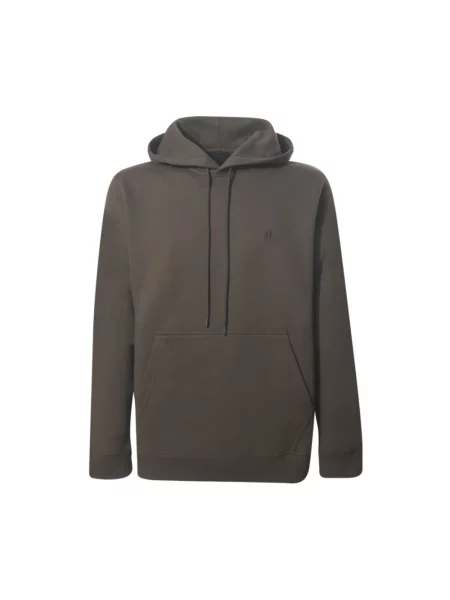Bluza z kapturem Dondup z kapturem brązowa
