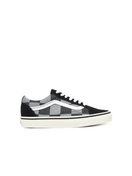 Sneakersy Vans Old Skool skórzane czarne