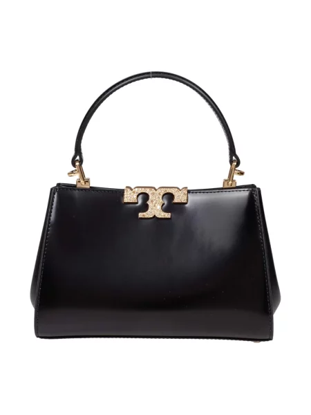 Mała mały listonoszka Tory Burch skórzana czarna
