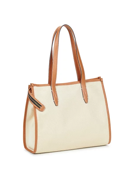 Geantă shopper Lancel bej