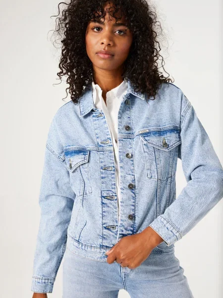 GARCIA Prehodna jakna moder denim