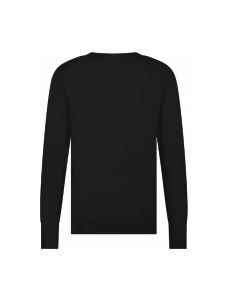Dzianinowy sweter Aeden czarny