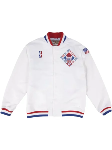 Bunda Mitchell & Ness bílá