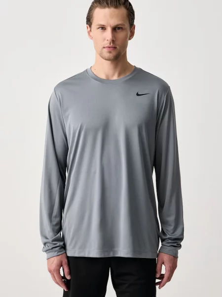 Nike longsleeve treningowy Dri-FIT szara