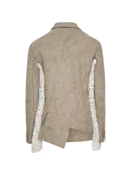 Geacă Comme Des Garçons asimetrică din dantelă