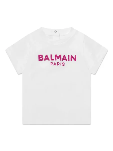 Koszulka dziecięca Balmain biała
