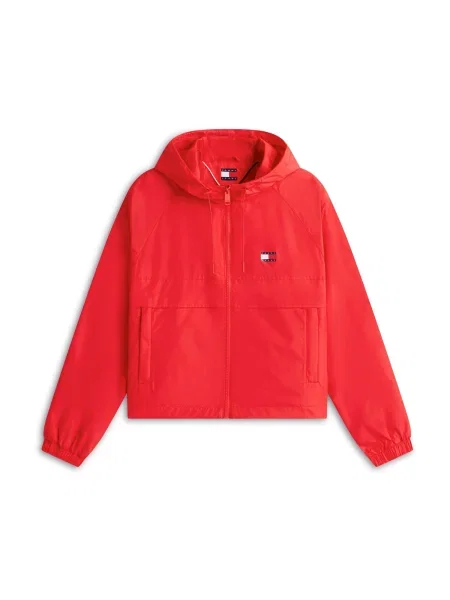 Tommy Jeans Geacă de primăvară-toamnă ESSENTIAL' roșu
