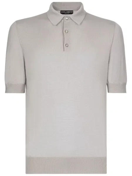 Polo Dolce & Gabbana tricotate gri