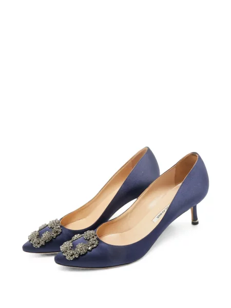 Lodičky Manolo Blahnik modré
