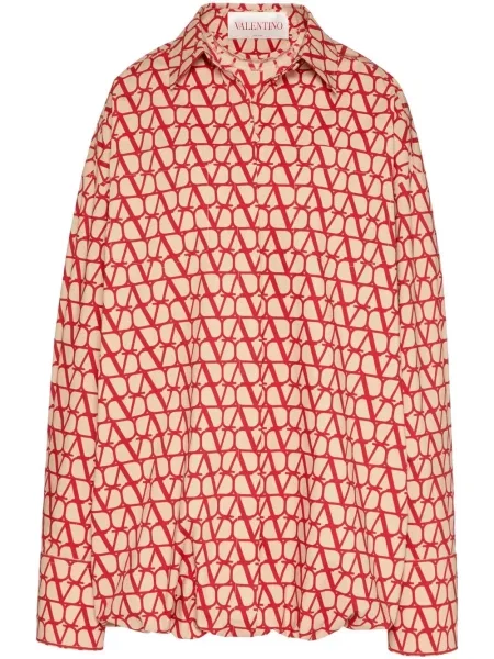 Rochie tip cămașă Valentino roșu