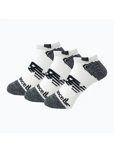 Ponožky New Balance No Show Run 3 pray white bílé