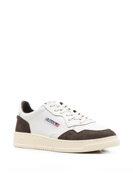 Sneakerși Autry din piele alb
