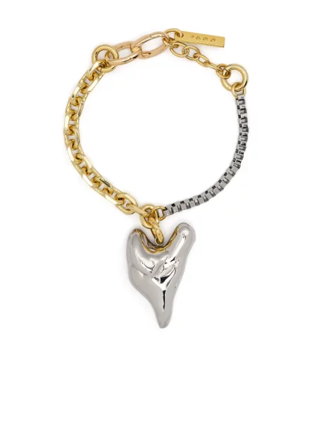 Висулка Vann Jewelry със сърца златисто