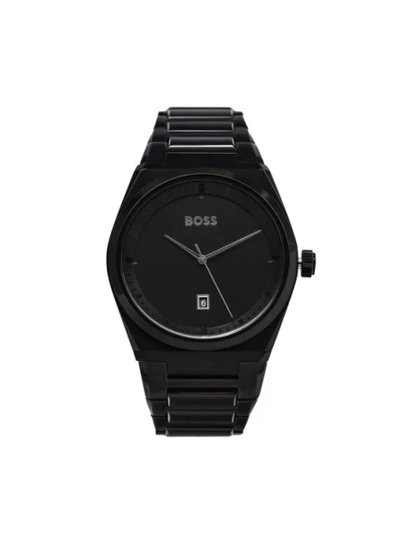Boss Ceas Steer negru