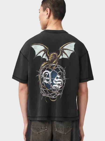 Футболка Allsaints черная