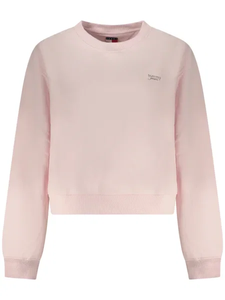 Bluza z kapturem Tommy Hilfiger z kapturem różowa