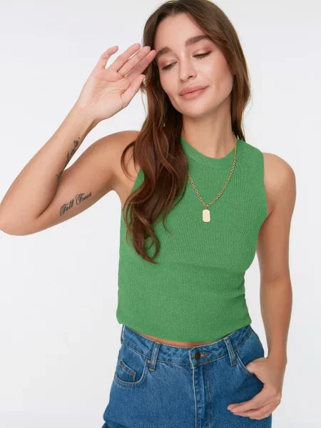Trendyol Майка зелений
