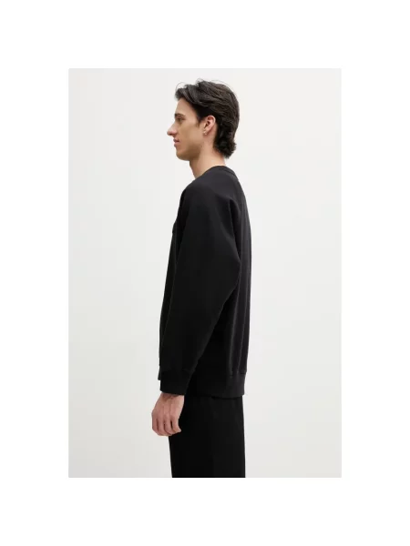 Maison Kitsuné Fox Head bluza oversize czarna