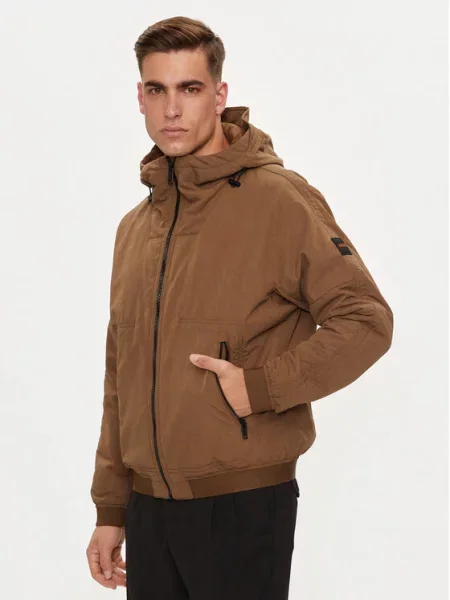 Prehodna jakna Boss rjava