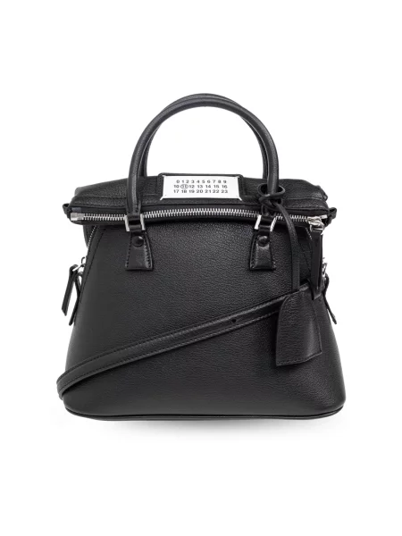 Torebka Maison Margiela skórzana czarna