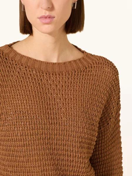 Darling Harbour Sweter Z Rękawami braun