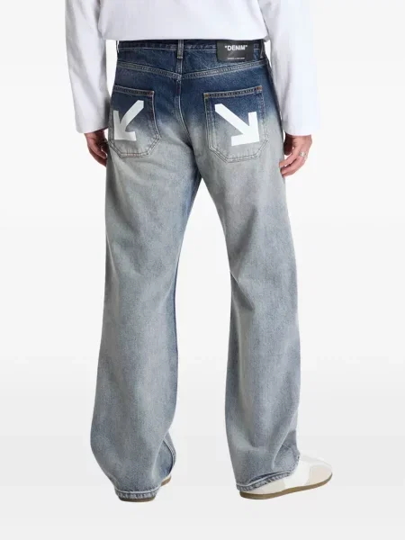 Džínsy Off-white biela