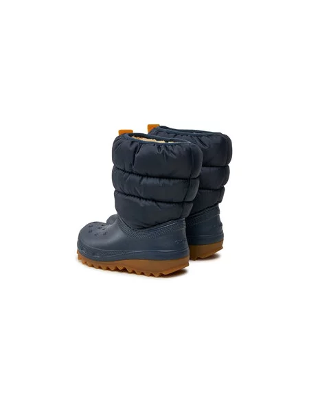 Škornji za sneg Crocs Crocs Classic Neo Puff Boot K modra