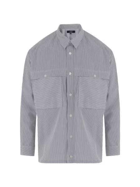 Cămașă Comme Des Garçons Homme cu dungi alb