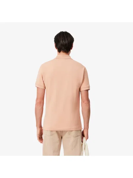 Lacoste Koszulka Polo Classic Fit Original Piqué pomarańczowa