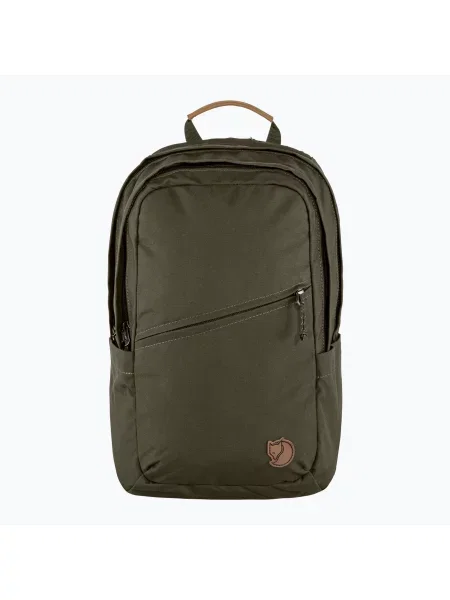 Plecak miejski Fjällräven Räven 20 l dark olive zielony