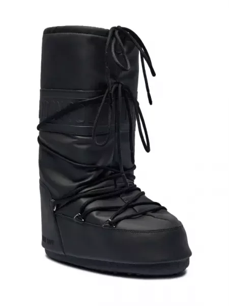 Moon Boot Căptușite bocanci ICON RUBBER negru