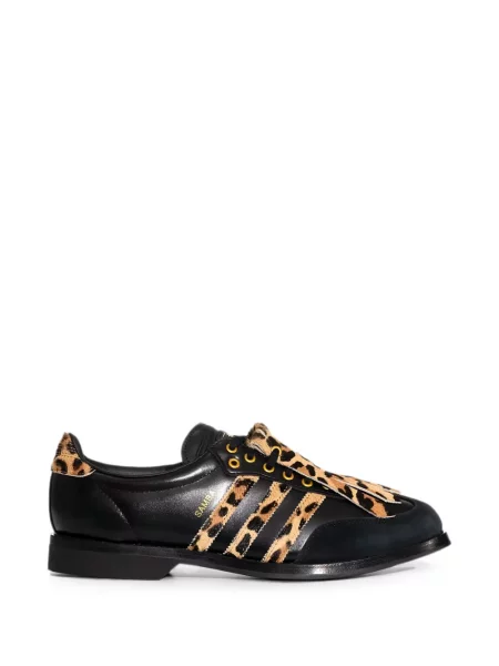 Sneakerși Adidas Samba cu model leopard albastru