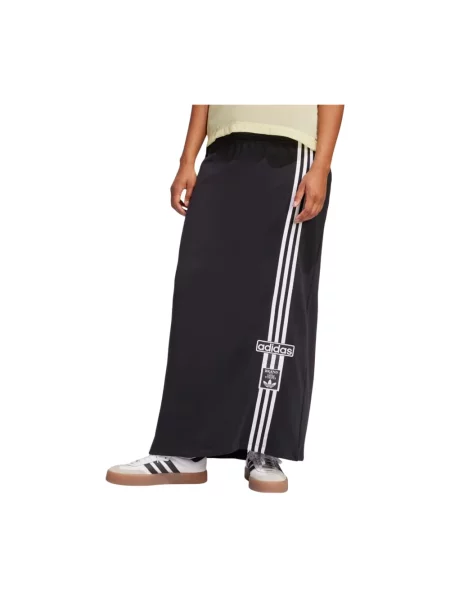 Adidas Originals spódnica MAXI SKIRT maxi prosta czarny