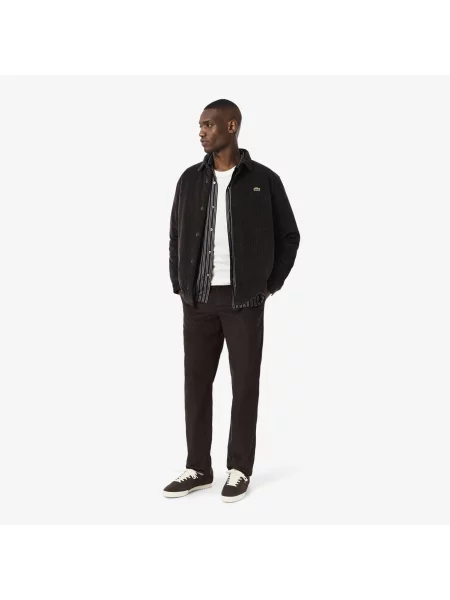 Lacoste Spodnie Chino Regular Fit brązowe