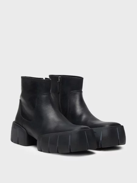 Кожаные ботинки Diesel черные