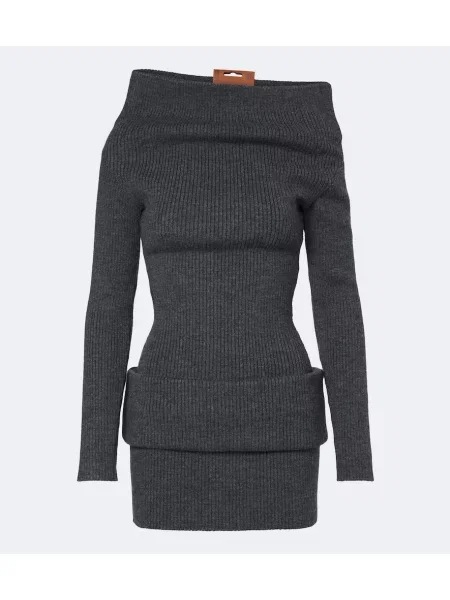 Rochie Jean Paul Gaultier de lână gri