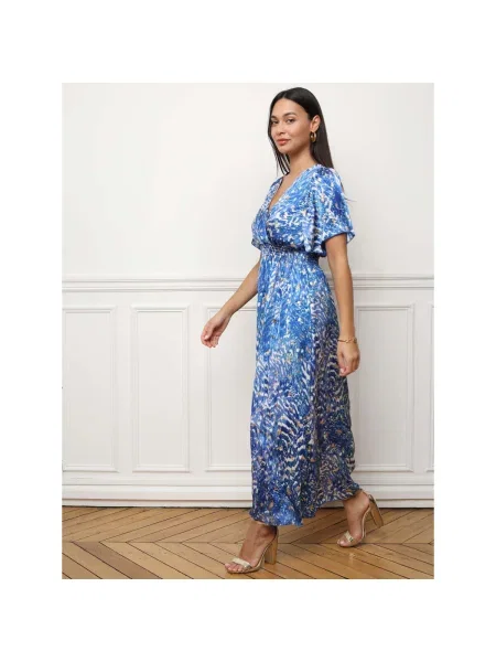 Rochie La Modeuse albastru