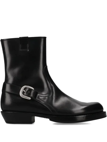 Botine Premiata cu cataramă negru