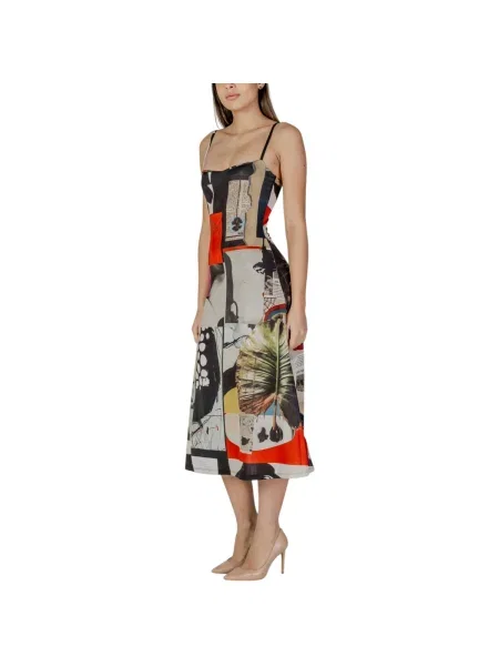 Desigual Ruha Desigual x M. Christian Lacroix NEWSPAPER piros