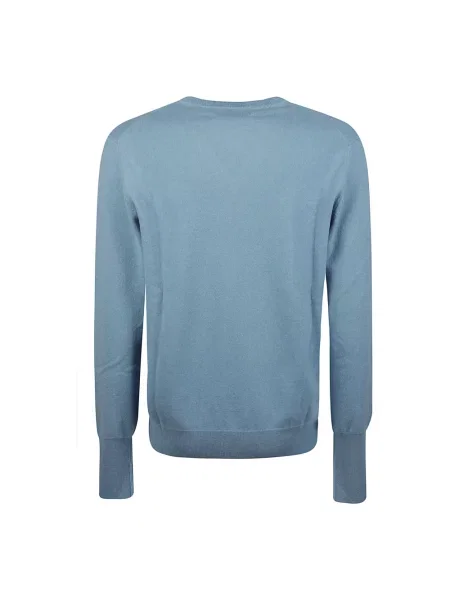 Dzianinowy sweter Ballantyne niebieski