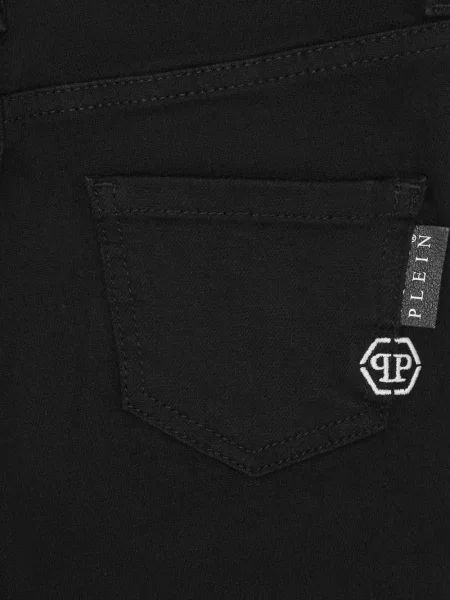 Jeansy dziecięce Philipp Plein niebieskie