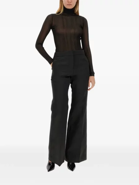 Pantaloni evazați Givenchy evazat negru