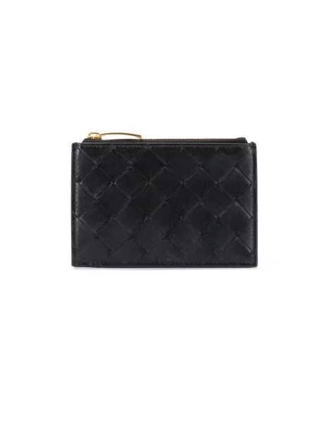 Portfel Bottega Veneta czarny