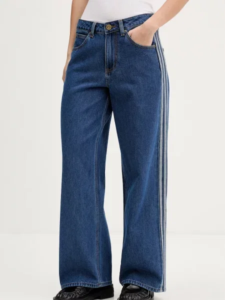 Adidas Originals jeans Firebird albastru