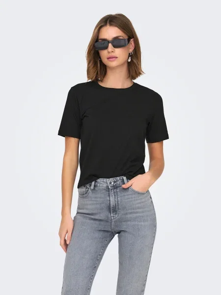 JDY Tricou JDYREXS' negru