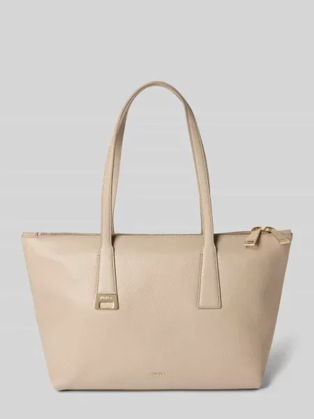 Torba shopper z detal z logo model OLIVIA' Furla