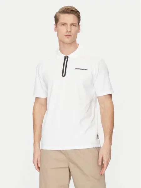 Jack&Jones Polo marškinėliai Fusion balta