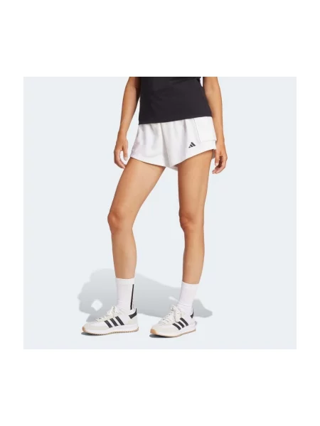 Froté tepláky Adidas Sportswear s autogramom biela