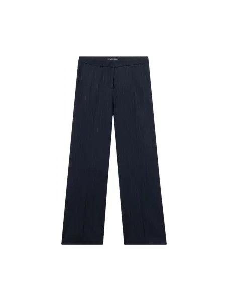 Spodnie Brooks Brothers wełniane niebieskie