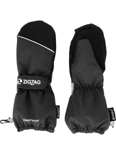 Mănuși copii Zigzag negru